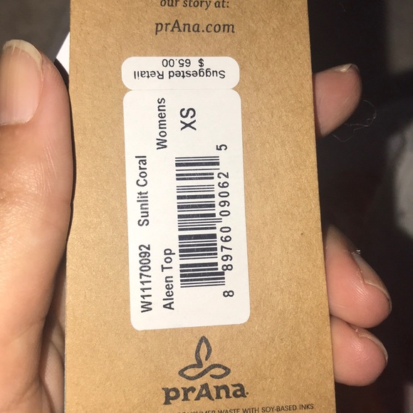 Prana Aleen top shirt NWT xsmall new XS - Picture 9 of 13